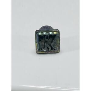 Leather Stamp K Tandy Craftool Alphabet Single Replacement Letter Size 1/2 Inch